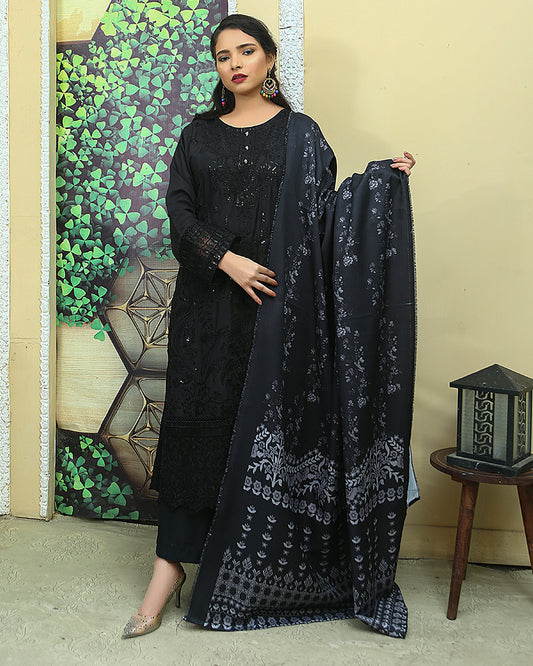 Sequins Embroidered Viscose HVA N42