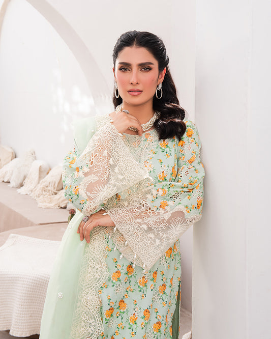 Ayeza Khan Lawn Jacquard AL-852M