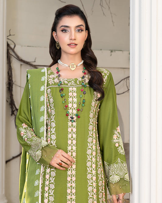Embroidered Linen Festive ’24 AL 802