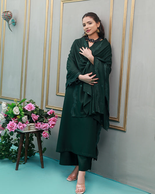 Embroidered Dhanak HDA 21