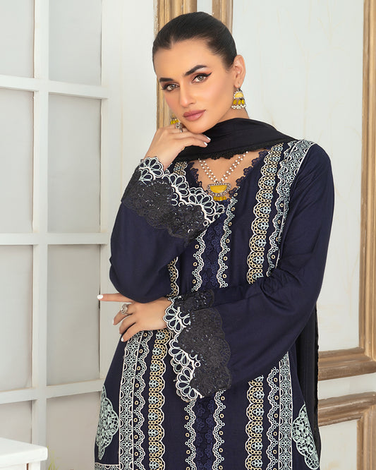 Embroidered Linen Festive ’24 AL 793