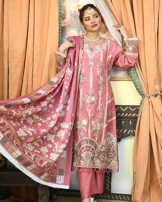 Sequins Embroidered Viscose HVA N37