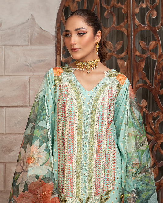 Embroidered Linen Festive ’24 AL 770