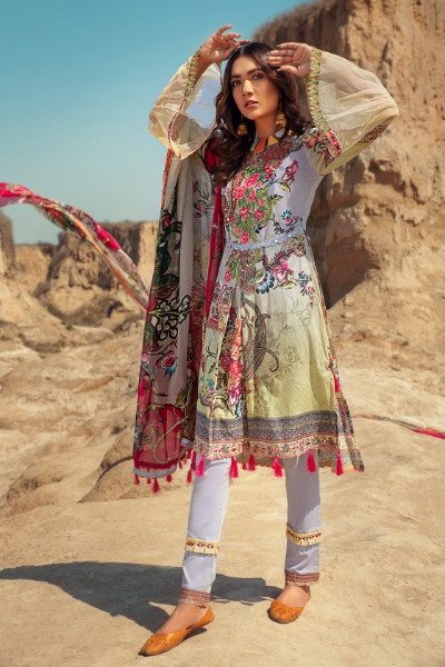Luxury Lawn DC 1431 | Dollat Combinations Official